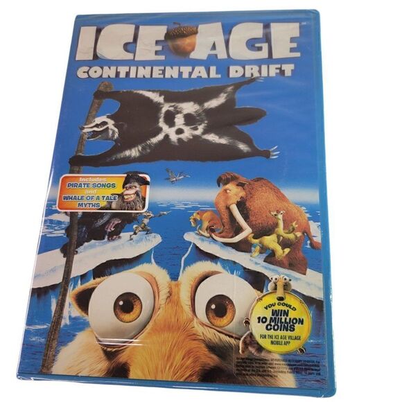 Ice Age Continental Drift DVD New Sealed - Picture 1 of 4